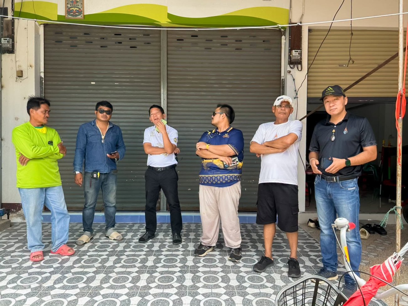 ลงพื้นที่ติดตามความคืบหน้าการปรับปรุงซ่อมแซมอาคารห้องน้ำตลาดสดเจริญดี